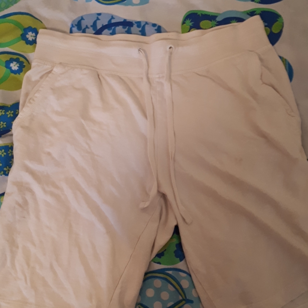 white shorts